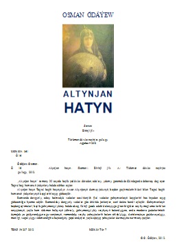 Altynjan-hatyn